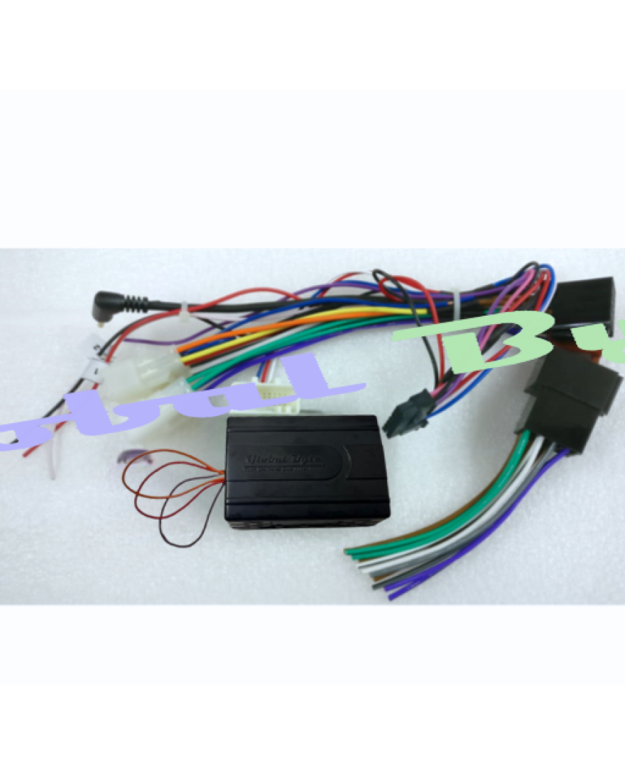 Global Byte Toyota 28 Pin Steering Wheel Control Interface with OEM Camera Retention | SWC-GBTO12.1